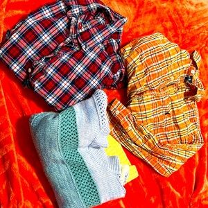 Ralph Lauren LOT bundle long sleeve Boy’s Polo Size 6